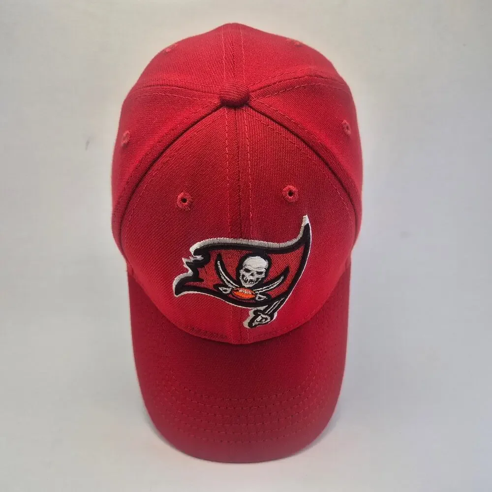 NXT ERA NFL Tampa Bay Buccaneers Red Fitted Hat Size Youth/Child